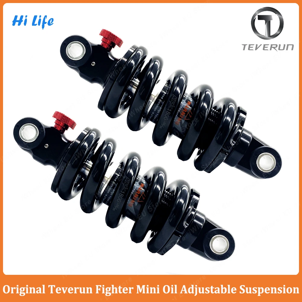 Original Teverun Fighter Mini Adjustable Suspension 135mm KKE Hydraulic Suspension Shock Absorber for Teverun Fighter Mini Pro