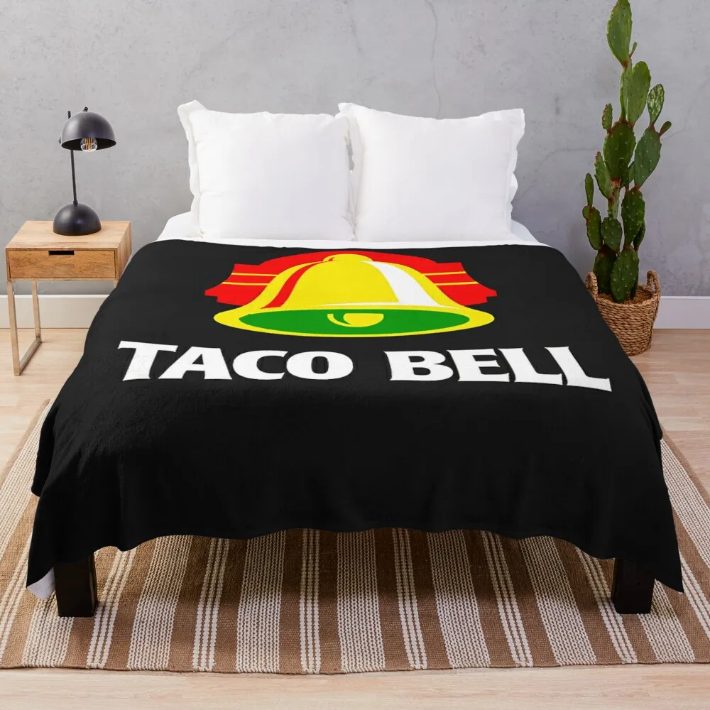 

Logos taco bell Throw Blanket Men's Soft Warm Throw Blanket for Couch