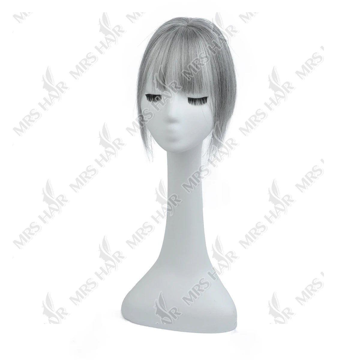 Adornos de cabello humano real para mujeres diariamente 360 °   Flequillo Piezas de cabello 3D con flequillo para adelgazar, 20, 25, 30, 35 cm