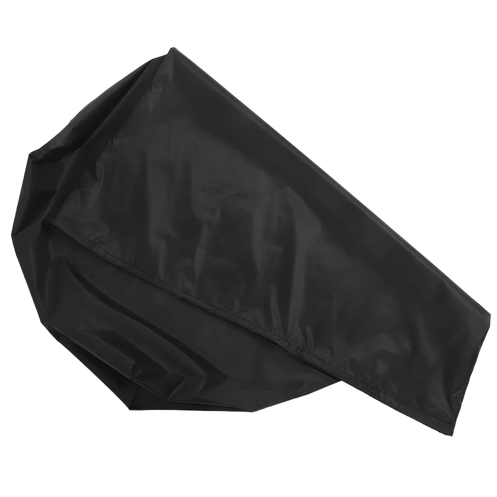Black Waterproof Folding Chair Covers Outdoor Patio Lawn Garden Dustproof Weatherproof Protective Cover for Reclining Deck