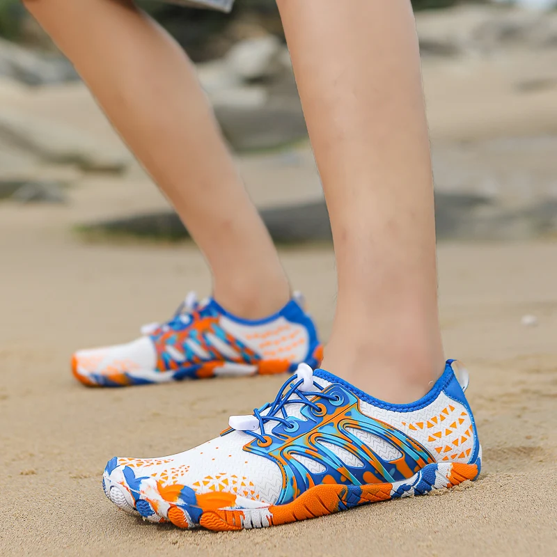 

Women's Men's Barefoot Aqua Shoes Suitable for a variety of scenarios Hiking Surfing Waterpark Yoga Fishing Beach Aqua shoes36-4