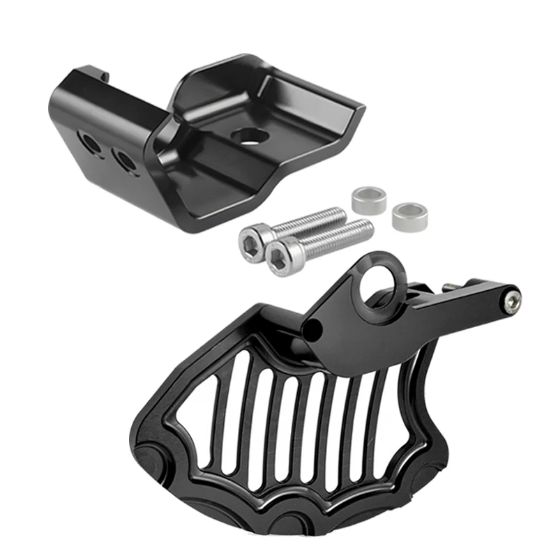 NICECNC For GasGas EC 300 2021-2023 KTM EXC 300 Husqvarna TE 300 FE 450 2016-2023 Front Lower Fork Leg Guard & Brake Disc Guard