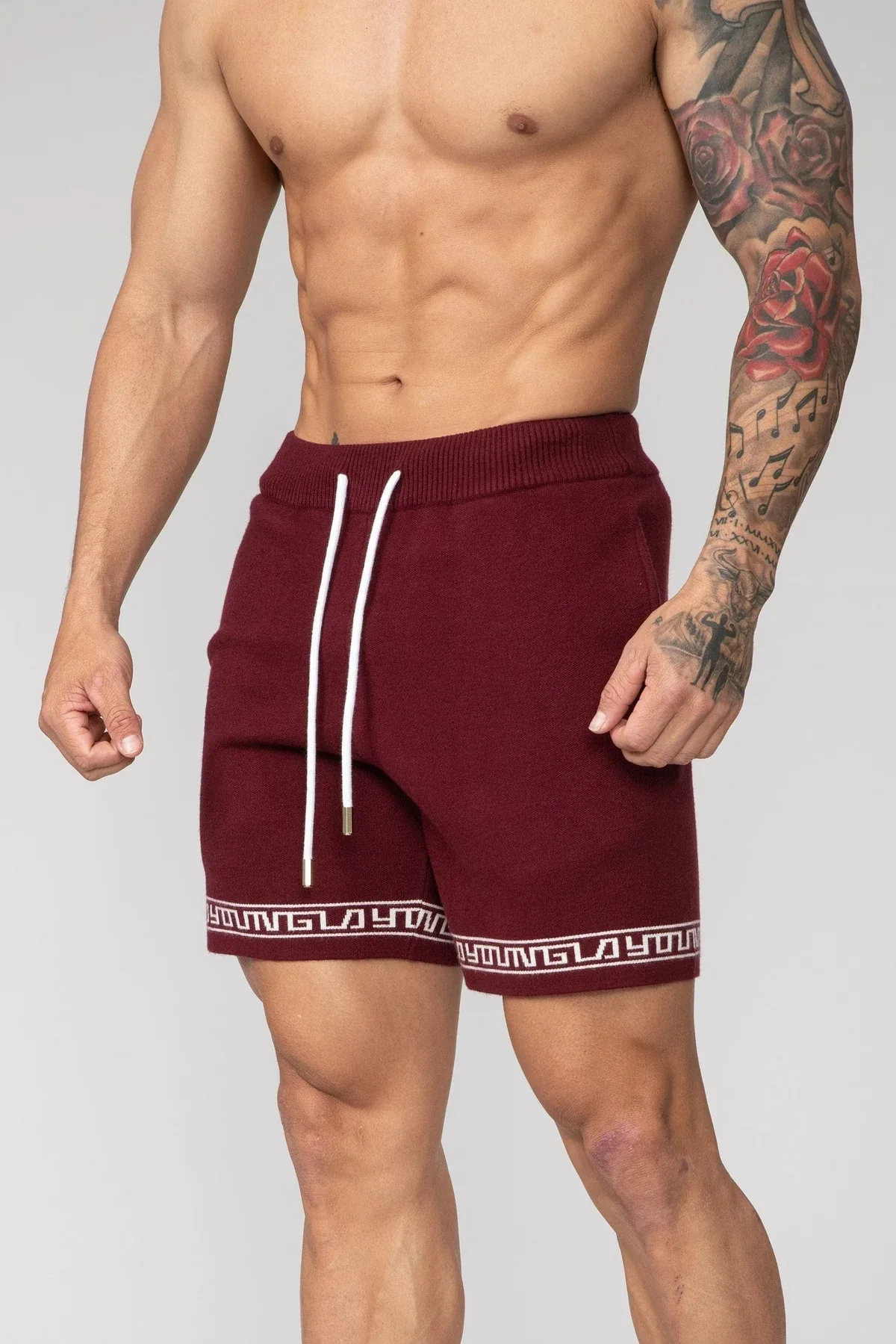 2024 neue Herren Shorts Sport Casual Mesh Shorts schnell trocknende atmungsaktive bedruckte Outdoor Beach Pants Running Training Shorts