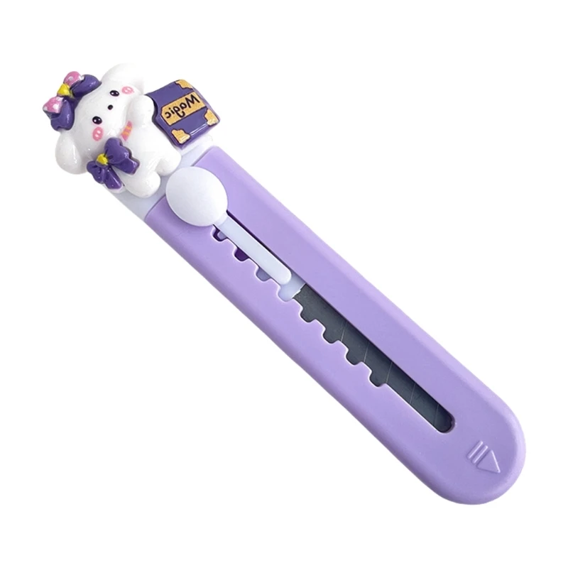 W89C Box Opener Lovely Dog Letter Packer Packer Opener Paper Cutter