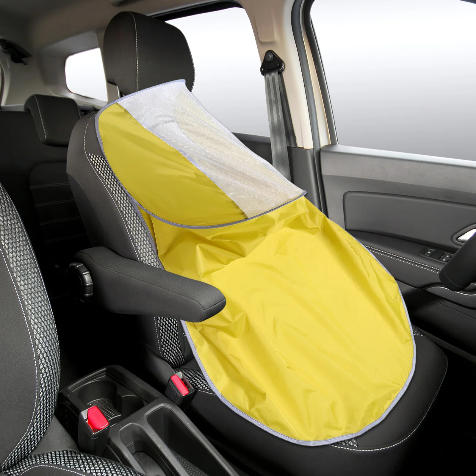 

Universal Foldable Car Sunshade Breathable Mesh Front Seat Cover Sun Protection Car Window Shade Universal Windshield Sun Shade