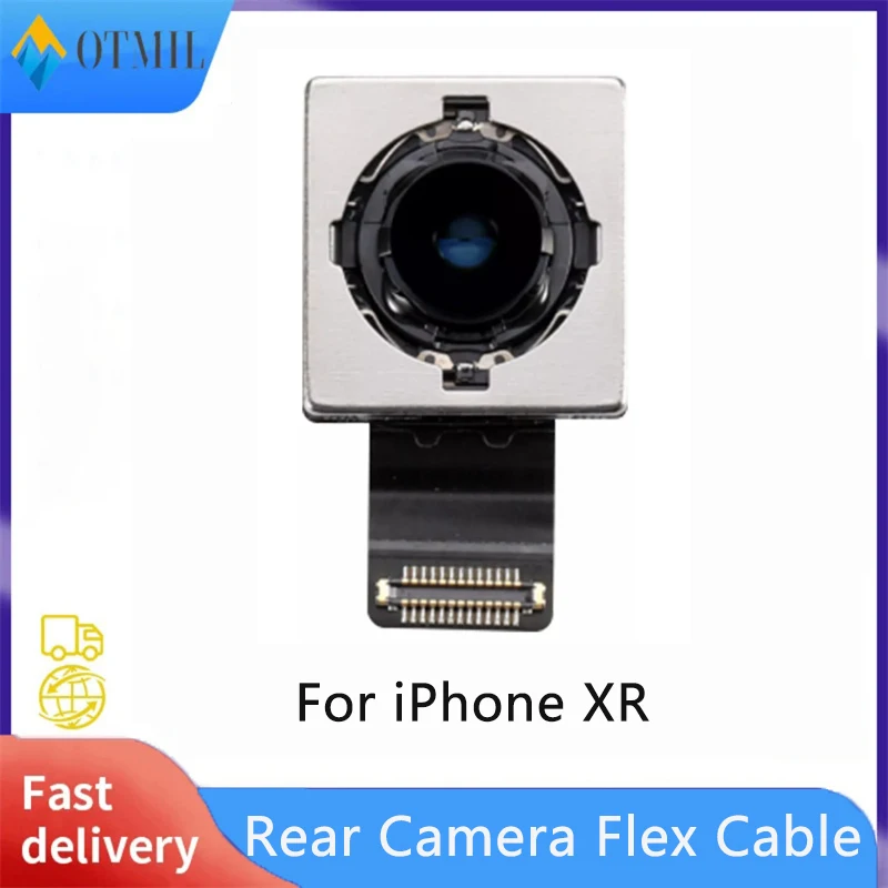 For iPhone XR Rear Camera Back Camera Main Lens Flexible Cable Phone Replacement Parts Accessory 100% Tested For iPhone XR 