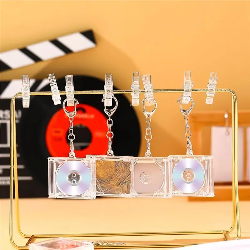 

ХИТ ПРОДАЖ: Прозрачные мини-брелоки-держатели для CD/DVD дисков, 20 шт., в форме проигрывателя, пластиковые, заготовки для самостоятельного изготовления, подвески-брелоки