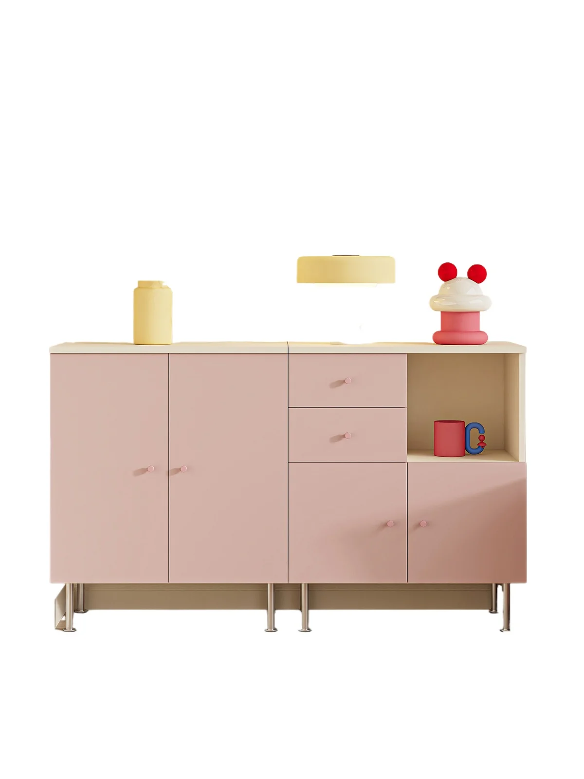 

Dopamine integrated small apartment dining side cabinet against the wall locker storage cabinet living room storage tea side