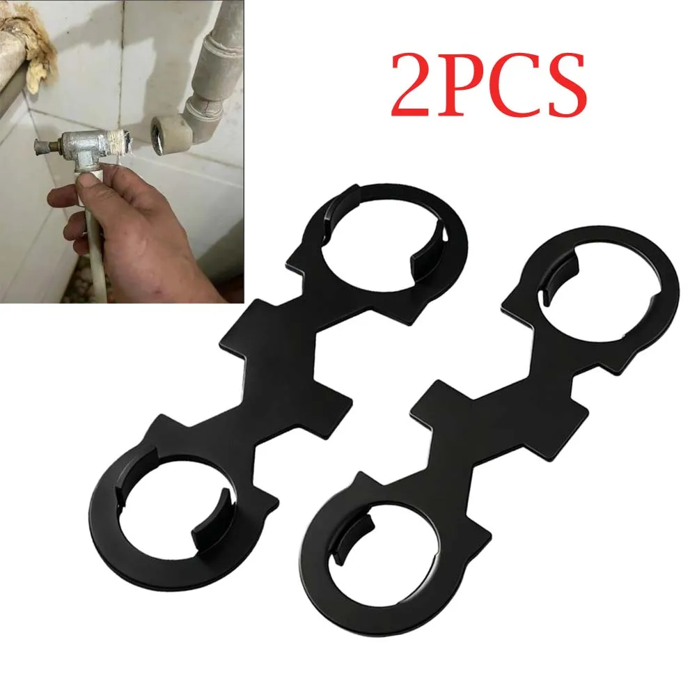 Six-Opening Wrench Tool for Plumbing Professionals and DIY Users Working on Bathroom Shower Faucet Installations