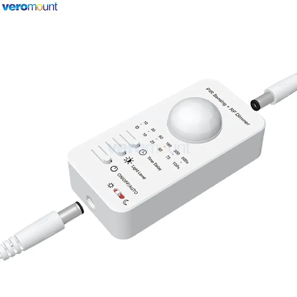 Skydance EV-R 5-24VDC 1CH*3A PIR Motion Sensor Dimming Controller 2.4G RF Remote Control Daylight Detection PIR Control Timer