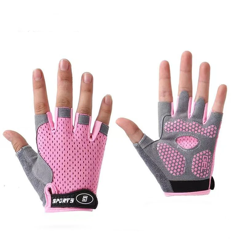 AliExpress Szelyia Kids Boys Girls Cycling Gloves Bicycle Half Finger Gloves Guantes Ciclismo Mtb Bike Gloves Fitness