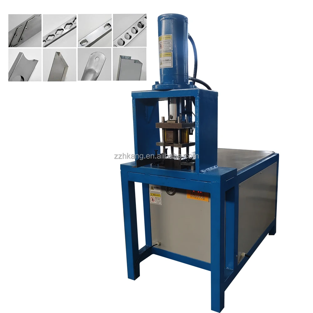 Hydraulic Square Pipe Round Tube Punching Hole Notching Machine Stainless Steel Pipe Angle Cutter Pneumatic Metal Hole Puncher