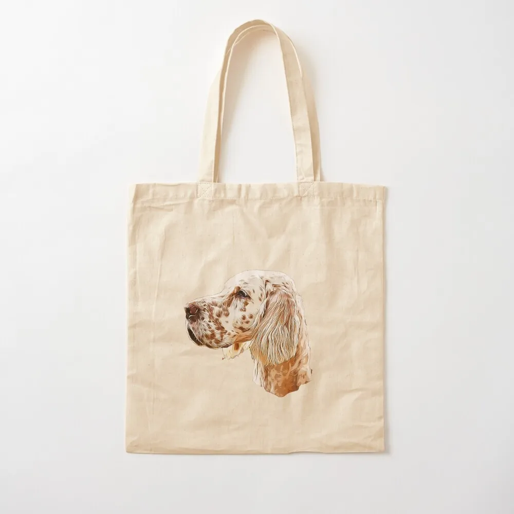 English Setter Tote Bag women bag bags luxury women personalized tote Canvas Tote Bag