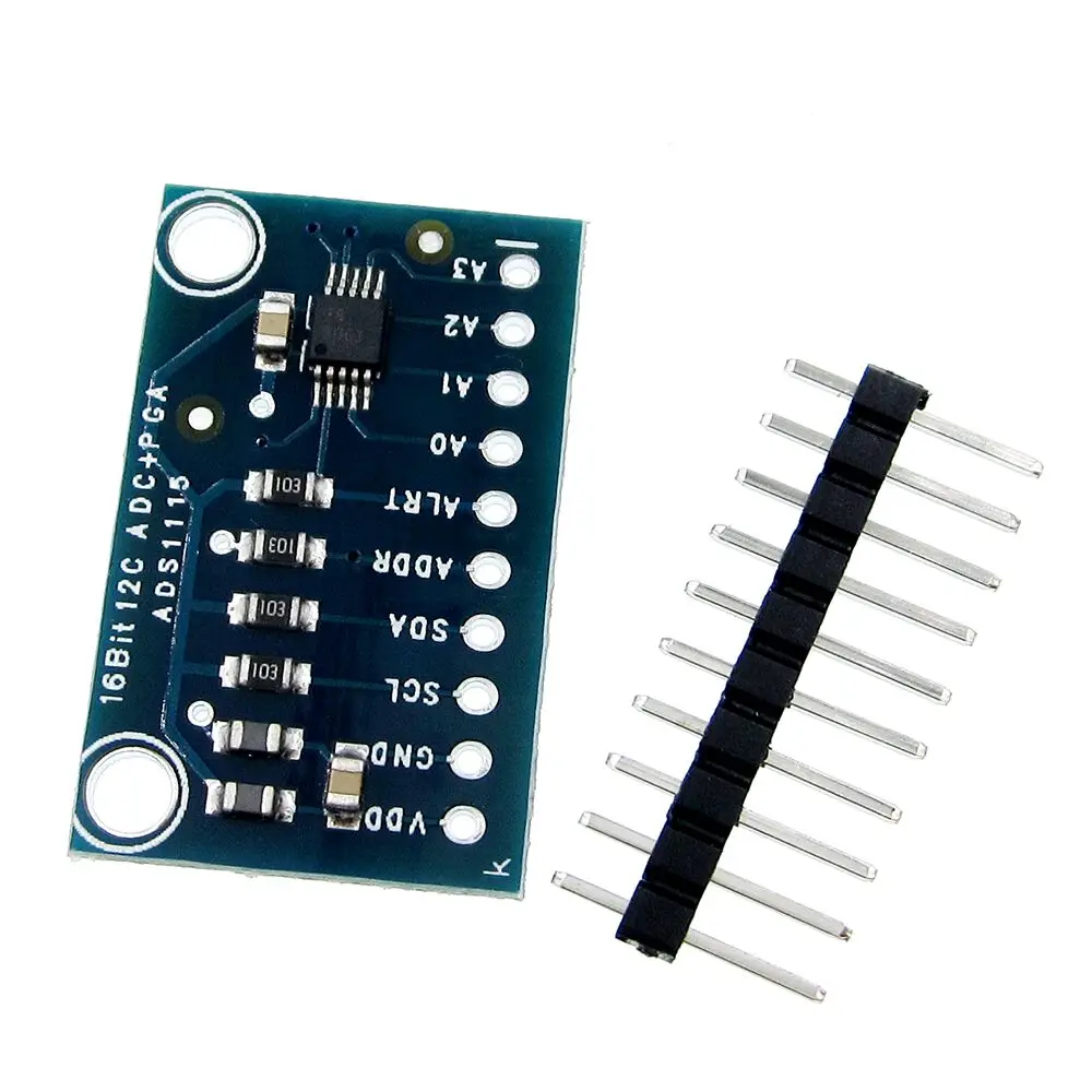 

16 Bit I2C ADS1115 Module ADC 4 channel with Pro Gain Amplifier RPi 10PCS