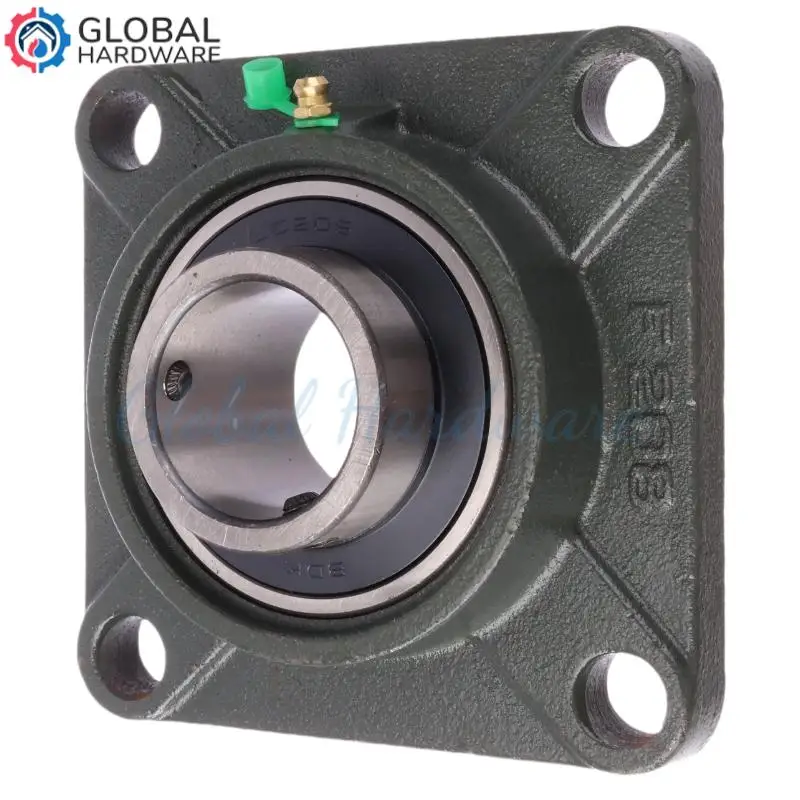 

UCF208 flange seat bearing 40mm aperture cast iron bearing unit fixing screw lock