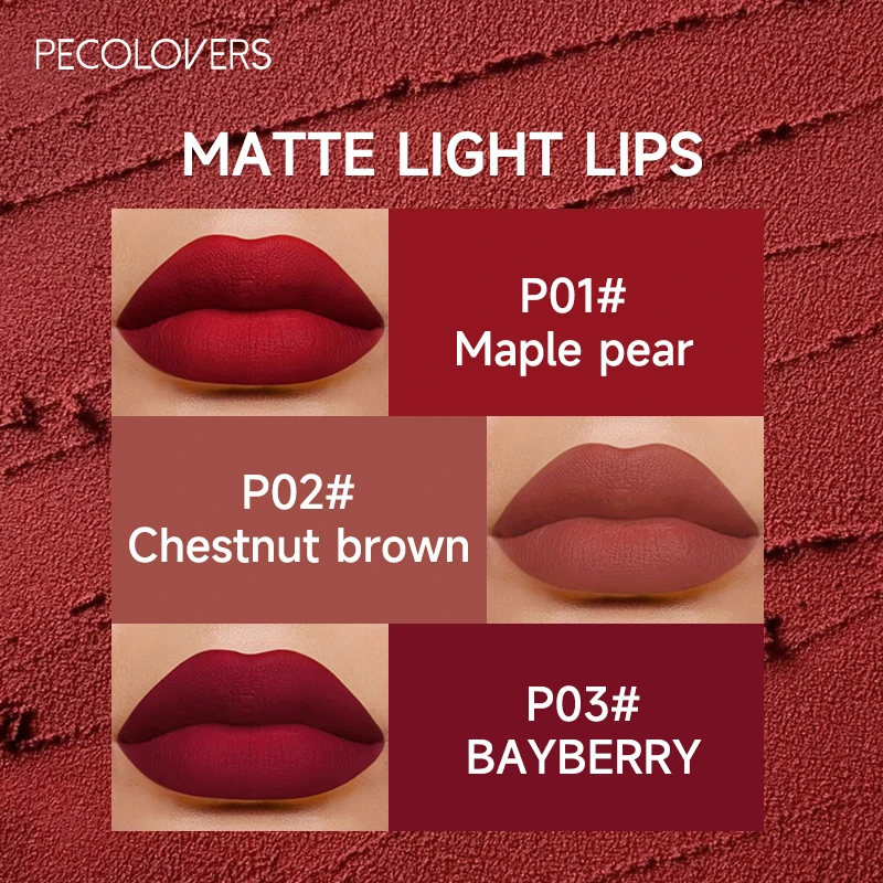 Matte Hydrating Lip Gloss Super Sexy Waterproof Liquid Lipstick Velvet Beauty Pink Red Lip Makeup Women Cosmetics New