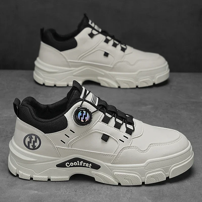 جديد أحذية رجالي منخفضة أعلى الدورية مشبك الرياضة عادية العصرية في الهواء الطلق أحذية عمل مقاوم للماء إيفا وحيد المطاط Zapatillas Hombre #5