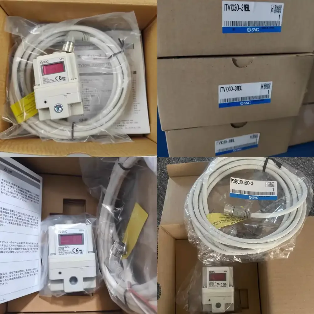 

SMC Original Genuine Product ITV1030-011CL ITV1030-312L Electro-pneumatic Regulator