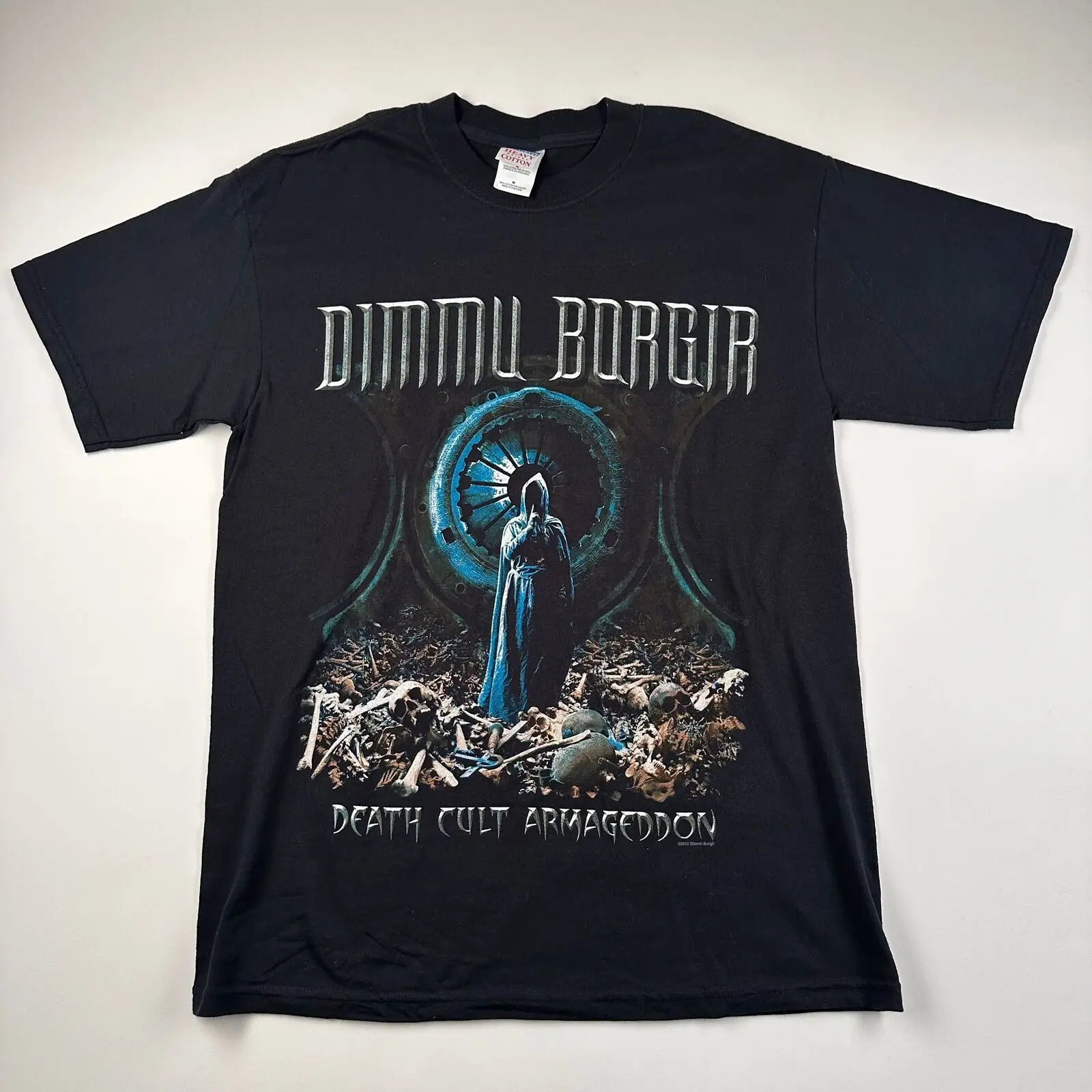 Vintage 2003 Dimmu Borgir T Shirt Medium Death Cult