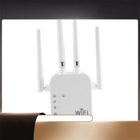 300Mbps Wifi Repeater Wireless WIFI Signal Extender Dual Band 5G 2.4G Network Amplifier Long Range Wifi Router Durable US Plug-N