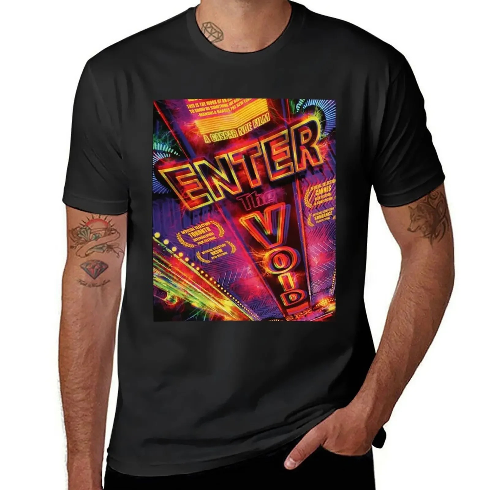 Enter the void Classic T-Shirt summer tops summer clothes oversized t shirt plain black t shirts men