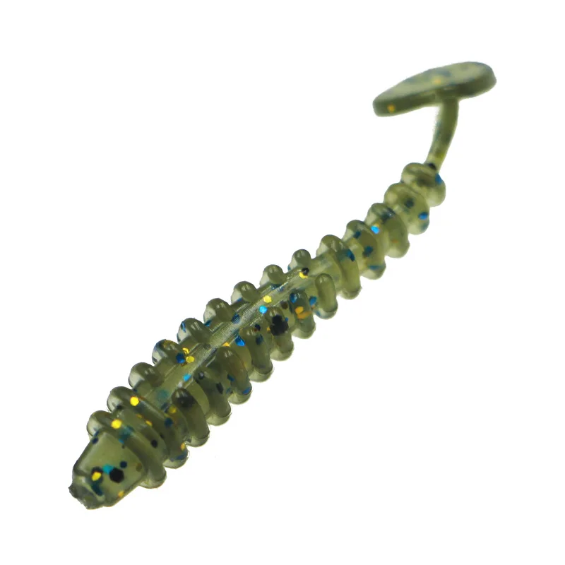 35 مللي متر انفجار الصيد دوامة T-الذيل لينة علة Luya واحدة الذيل لينة الطعم روفر جثم الجذر الصيد Luya وهمية الطعم