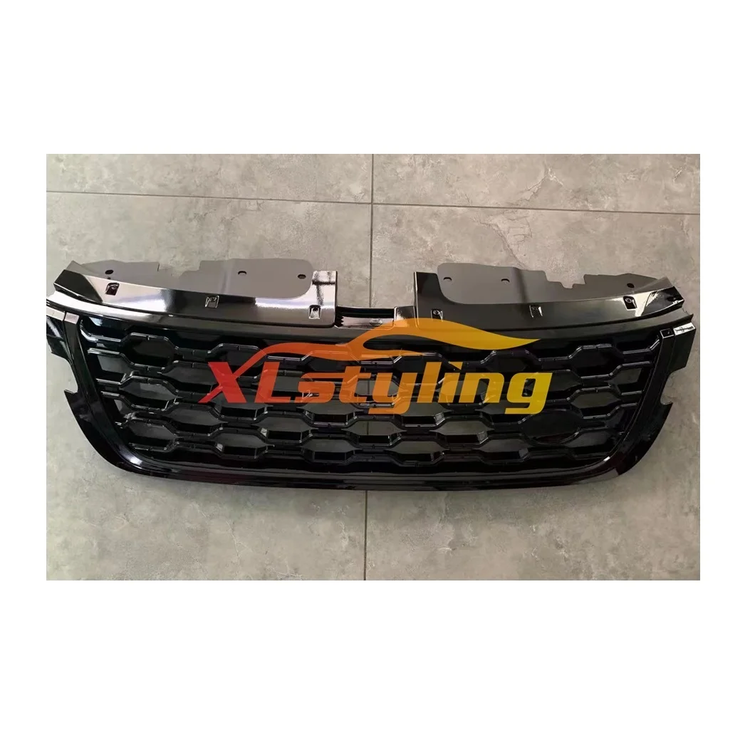 XLstyling Good quality  ABS glossy grille for 2020 Range Rover Evoque front grille OEM style