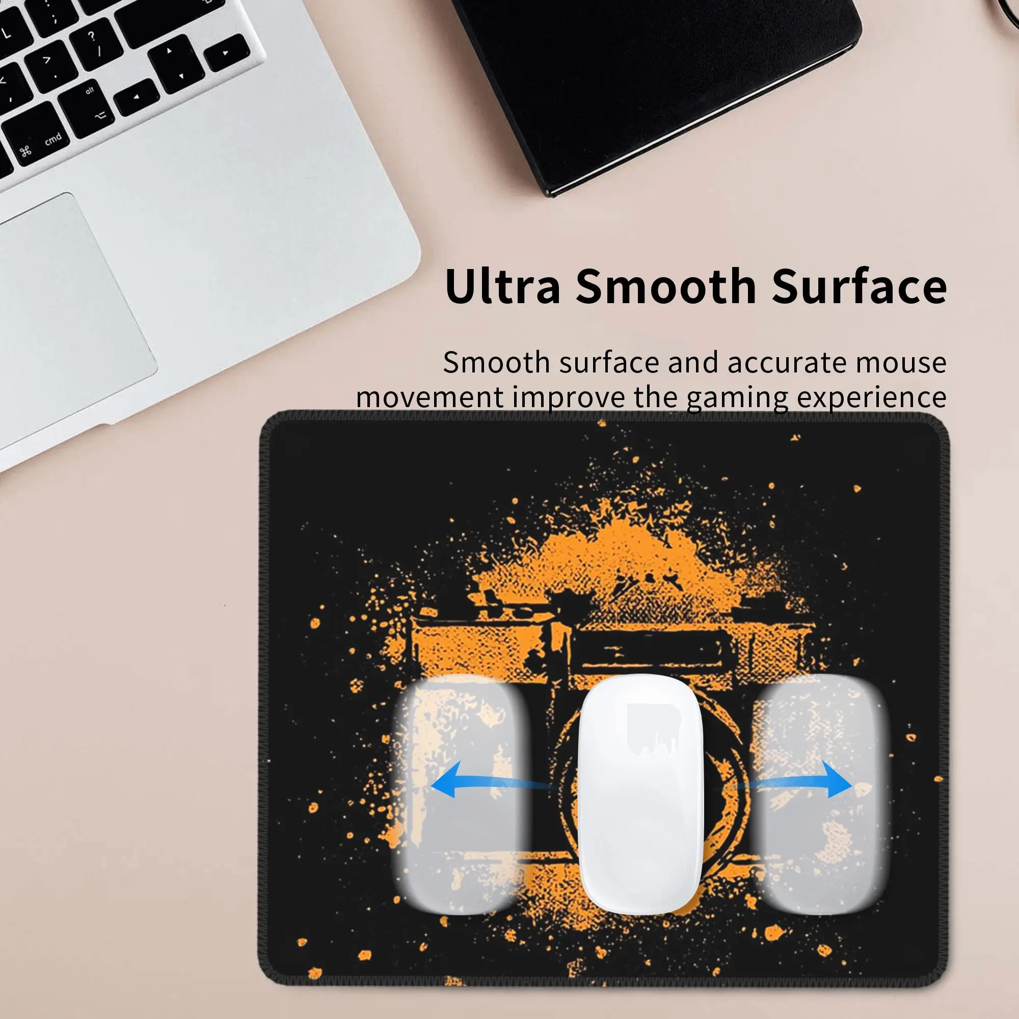 Retro Camera Artistic Mouse Pad Computer Keyboard Mouse Mat Gaming PC Laptop Desk Mat Office Table Mats