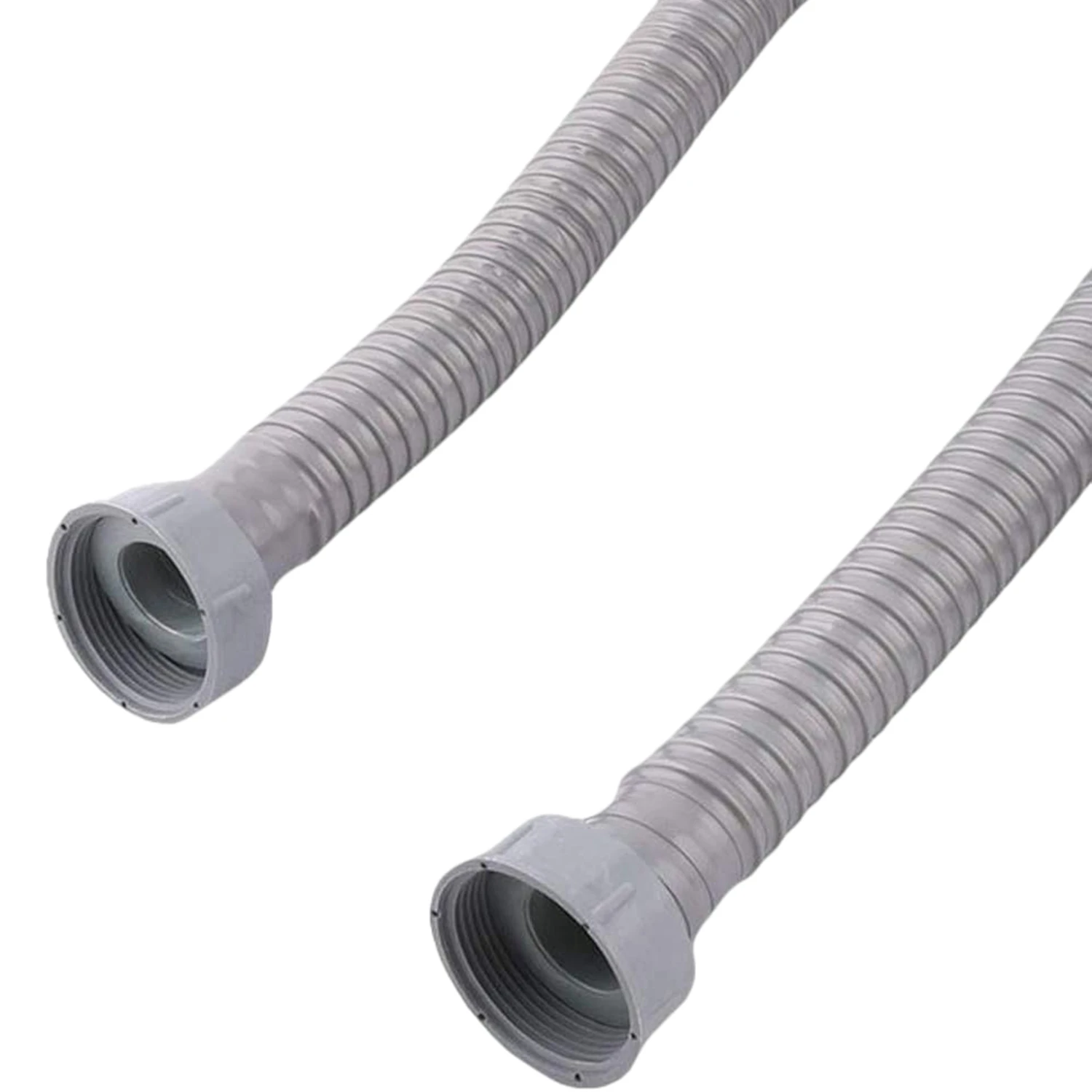 M05K 3.5Ft Washing Machine Pvc Y Shaped Drain Discharge Hose Washer Pipe Connector , Rotary Interface,with 2 Waterproof Rings