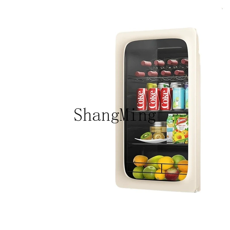 

ZYY бежевый ледяной бар, небольшой бытовой холодильник для гостиной, чайный офис, холодильник для напитков