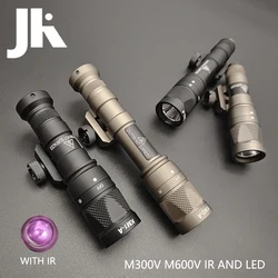 SF M300V M600V White LED light & IR Tactical Scout light Weapon Hunting Flashlight with Constant function and Moment Switch