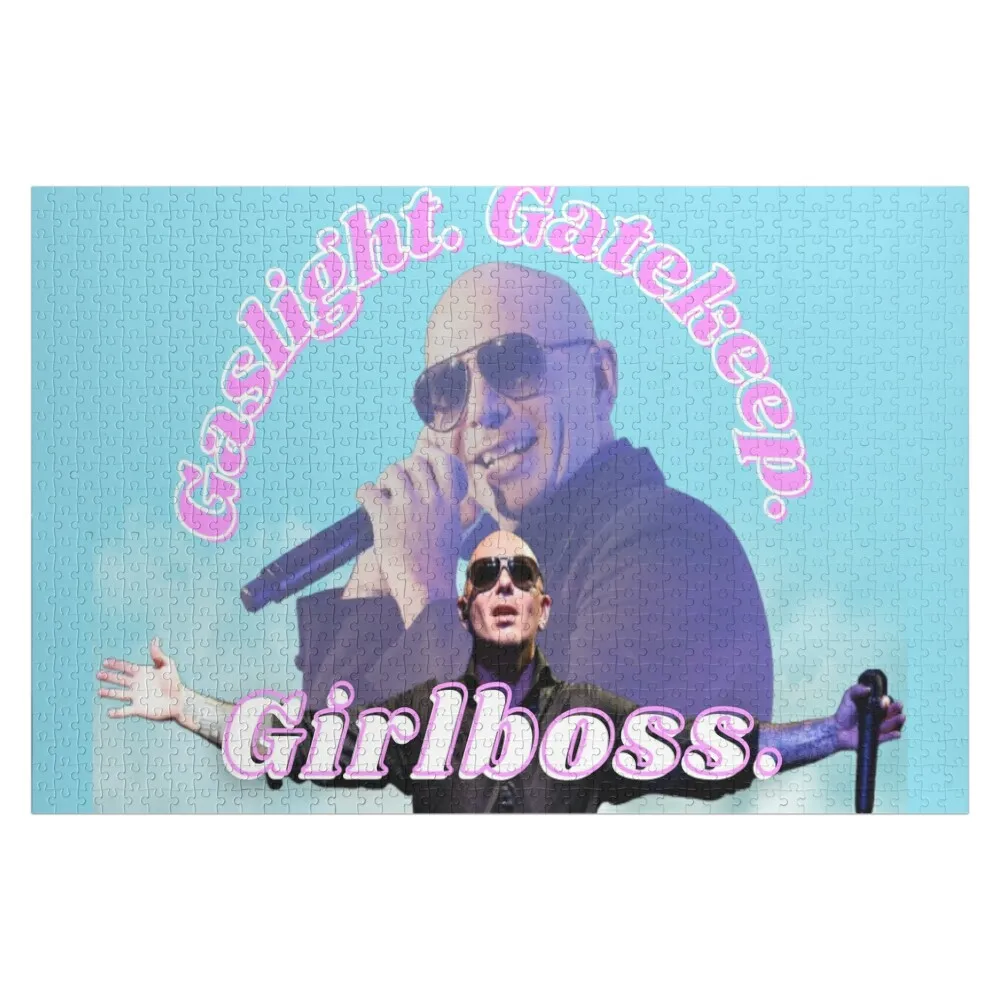 

mr worldwide says to girlboss Jigsaw Puzzle Wooden Name Wood Animals Woods For Adults Customizable Child Gift Puzzle