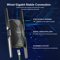 COMFAST WiFi 6 WIFI Range Extender AX1500 2G&5GHz WiFi Repeater 4*3dBi Antennas Long Distance Range Signal Expansion Amplifier 6