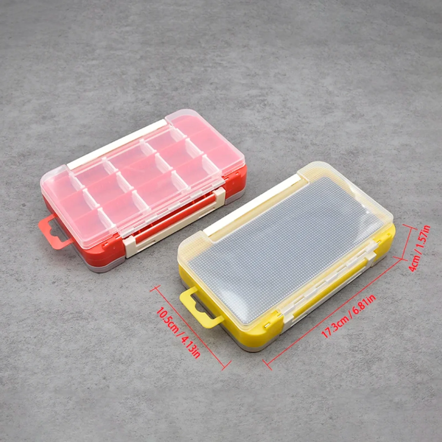 Fishing Tackle Box Double Sided Fishing Accessories Lure Hook Boxes  fishing Tool  Box Carp Fly  Fishing Goods Boxes