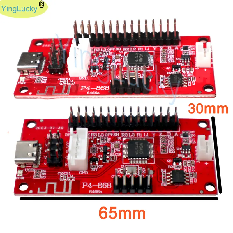 Arcade Zero Delay USB Board Wireless Bluetooth Joystick Encoder PCB Sanwa Game Stick Controller PC PS3 PS4 3 In 1 Control DIY - Image 6