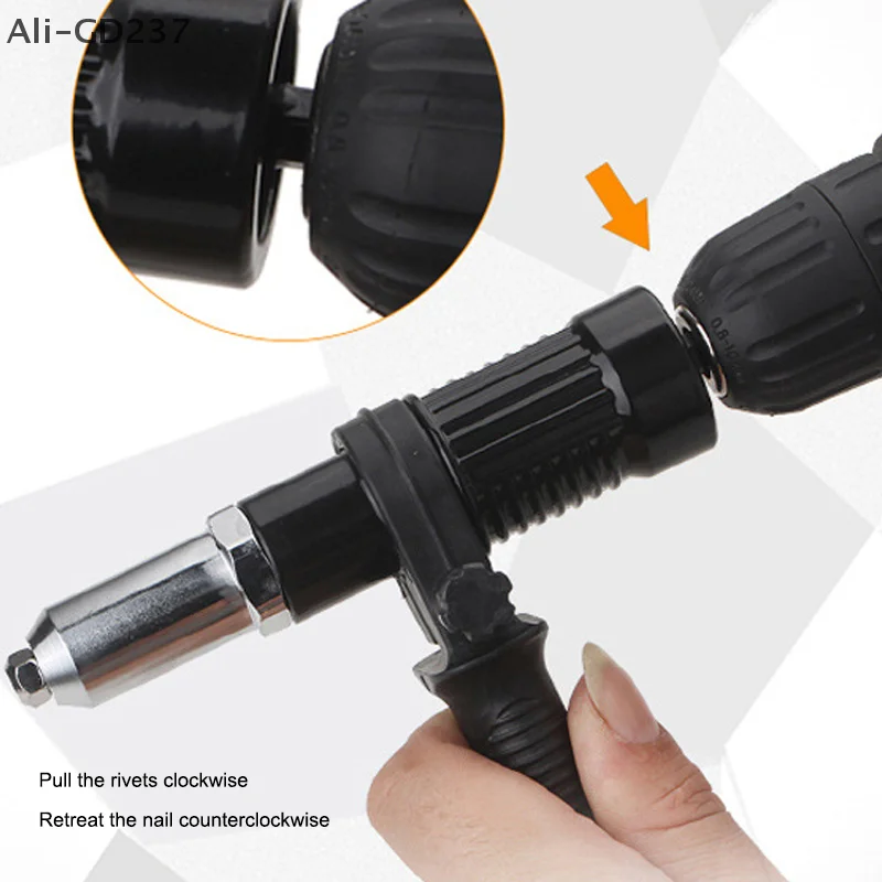 

1 Set Electric Drills Riveting Machine Adapter Metal Riveting Tools 2.4mm-3.2mm-4.0mm-4.8mmHome Riveting Machine