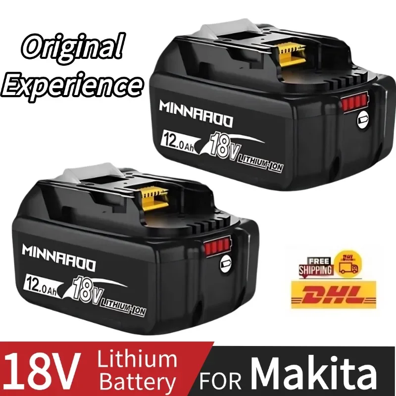

100% New Original Rechargeable Battery 18V 6.0Ah,For Makita BL1830 BL1830B BL1850 BL1850B BL1860 BL1860B Power Tools Battery