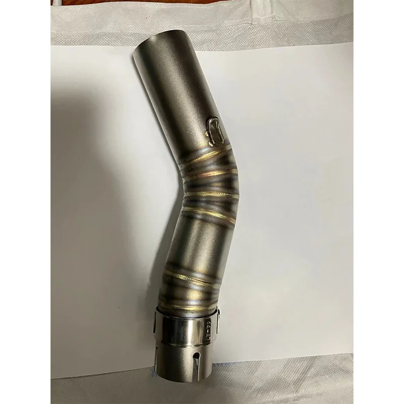 Tube de tuyau de liaison intermédiaire de silencieux d\'accès de moto, Suzuki GSPoly 600, 750, GSXRfemale, GSXR750, K6, K7, K8, GSR750, GSXR1000, K5