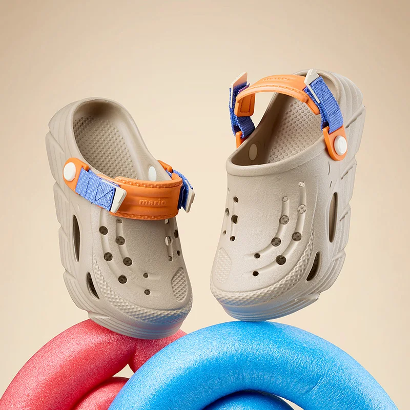 Cheerful Mario Kids summer sandals two sandals girls boys indoor outdoor slippers