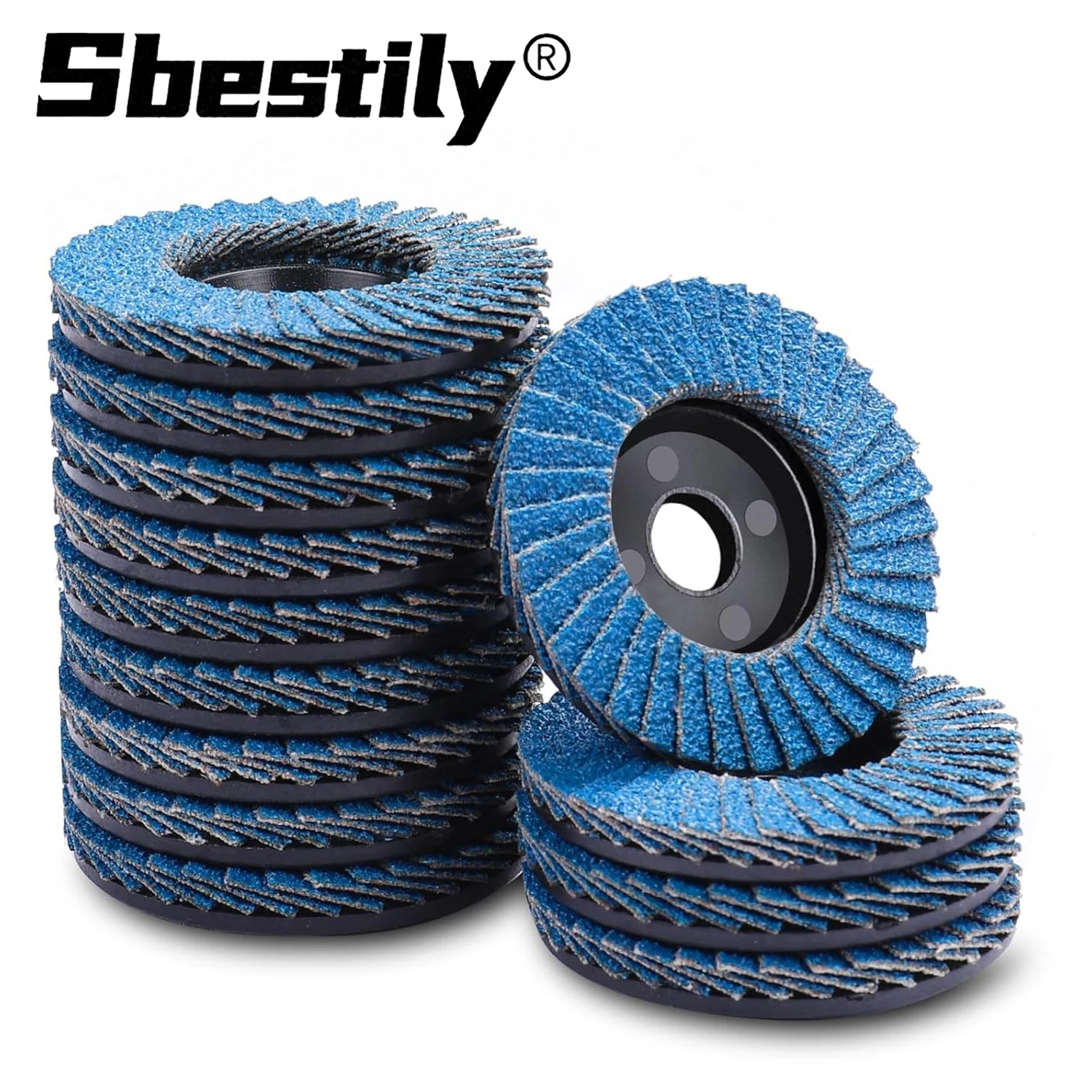 3/5/10/15/20 pcs 75mm Flat Flap Discs Grinding Wheel Wood Cutting Metal Grind For Angle Grinder Sanding Polishing Abrasive Tool