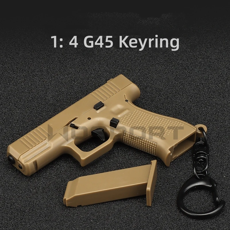G-45 (1:4) Keychain Military Fans Decoration Collection Backpack Keychain Tactical Hunting G45 Car Keychain