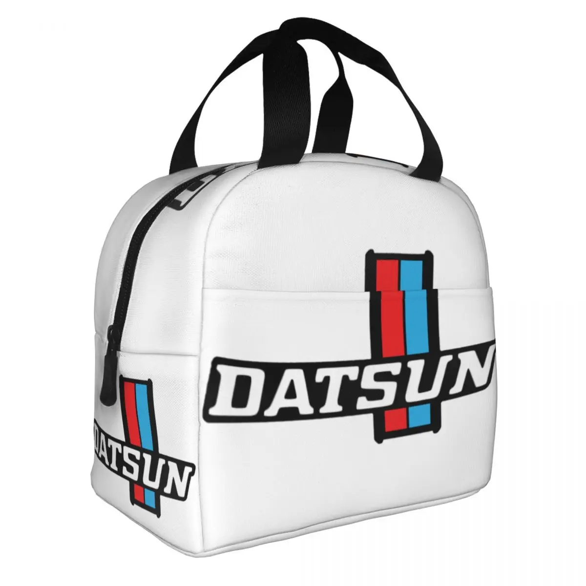 Datsuns Racing Car Insulated Lunch Bag for Women Leakproof Thermal Cooler Lunch Tote Beach Camping Travel