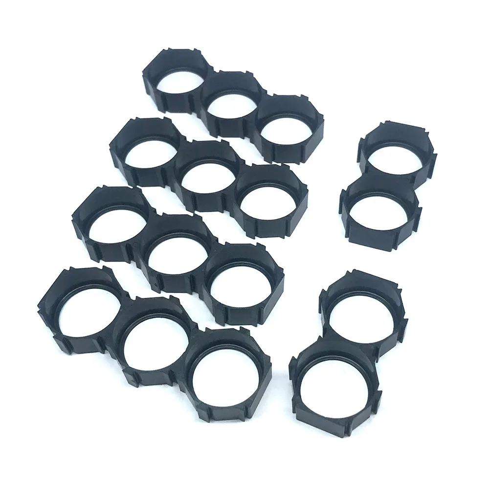 21700 Flat Head Misalignment Battery Holder, Compact Honeycomb Oblique Arrangement Splicable Bracket for DIY Module Battery Pack