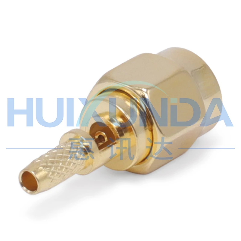 SMA-C-J-1.5-K Open Window SMA Male Open Window Crimp RG316/50-1.5 Cable Connector