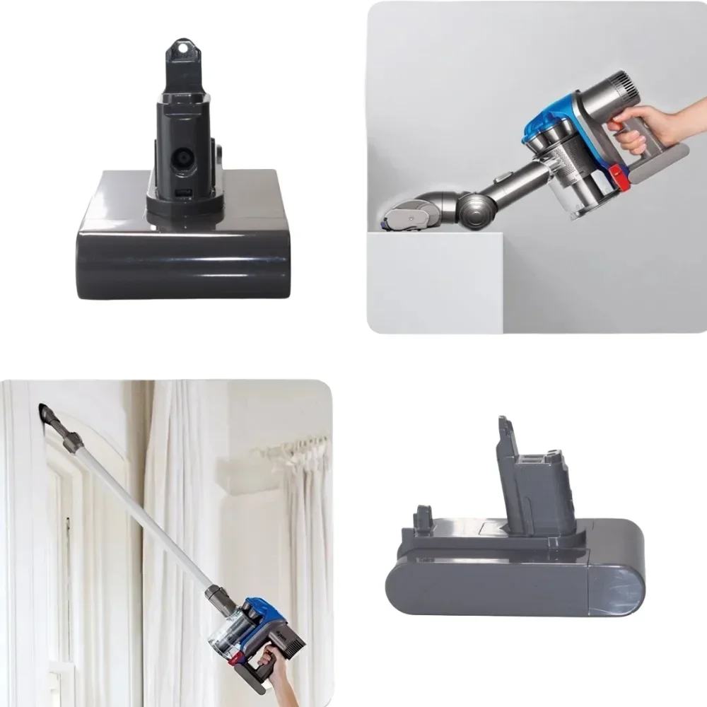 For Dyson DC35 DC45 DC31B DC34 DC44 Animal DC56 DC57 DC31 Type-B Battery 22.2V 4.8/.6.8/9.8/12.8Ah Li-ion Vacuum Battery