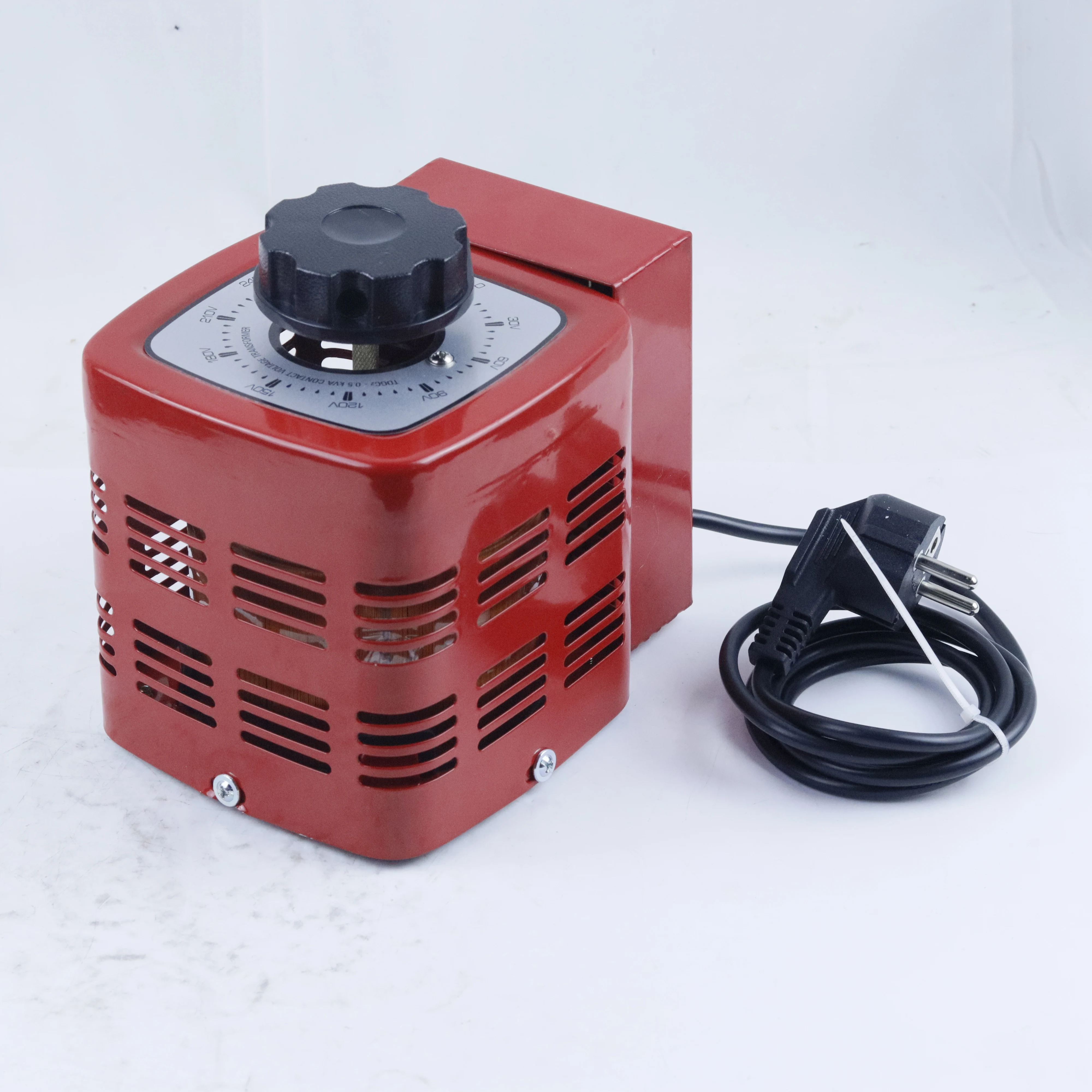 0,5 KW 220V Variac Variabler 500W Transformator Spannungsregler Einphasig Einstellbar 0-300V AC Regulierbares Netzteil 50/60Hz – Detail 3