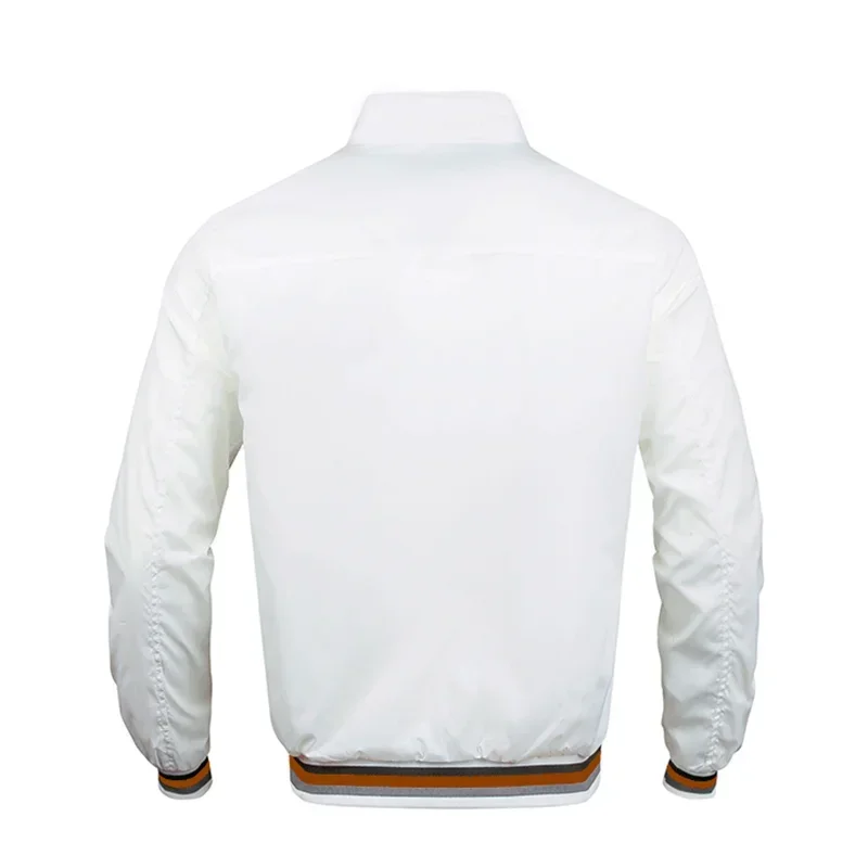 New 2024 Men\'s Jacket Zip Jacket Men\'s Casual Street Hip Hop Slim Bomber Jacket Men\'s Clothing Plus Size M-4XL