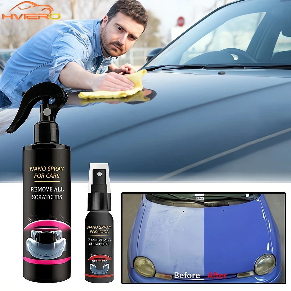 

30 мл/120 мл автомобильное нанопокрытие, жидкость для кристаллического покрытия, ремонт автомобильной краски, полировка, спрей для рук, водяной воск, мытье, обслуживание