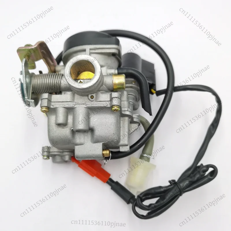 18mm 4-Stroke Carburetor for GY6 50cc-80cc Scooter Moped, Fits 139QMB Engine Pocket Bike & Motocross Trimmer Parts