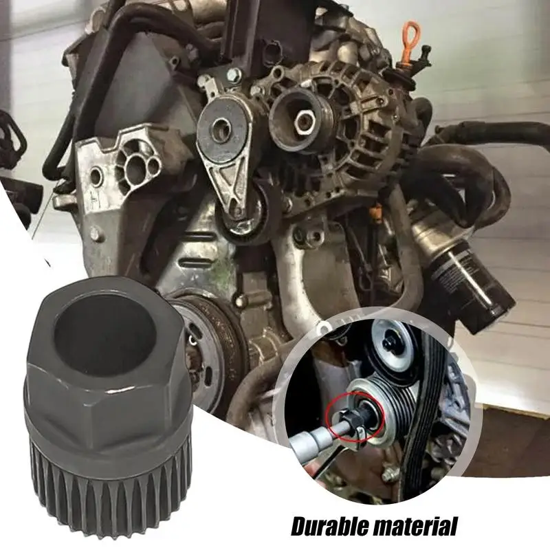 

Generator Pulley 33 Teeth Removal Tool Engine Sprocket Clutch Wheel Alternator Tool High Strength Compact Hand Operated